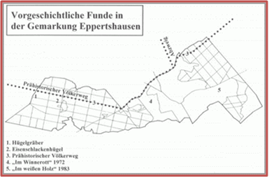 Prähistorischer Völkerweg bei Eppertshausen